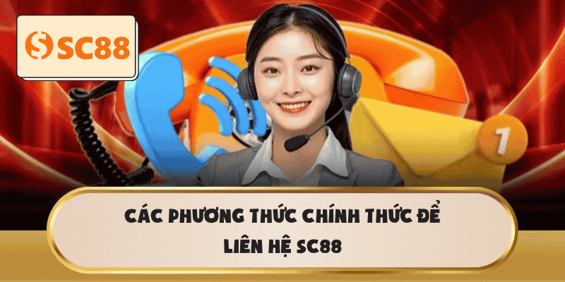 Các phương thức chính thức để liên hệ SC88